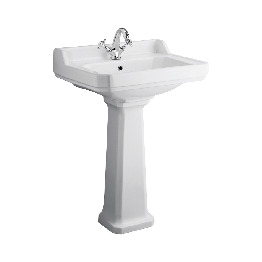 Plumbline Basins McKinley Adelphi 600 Basin & Pedestal