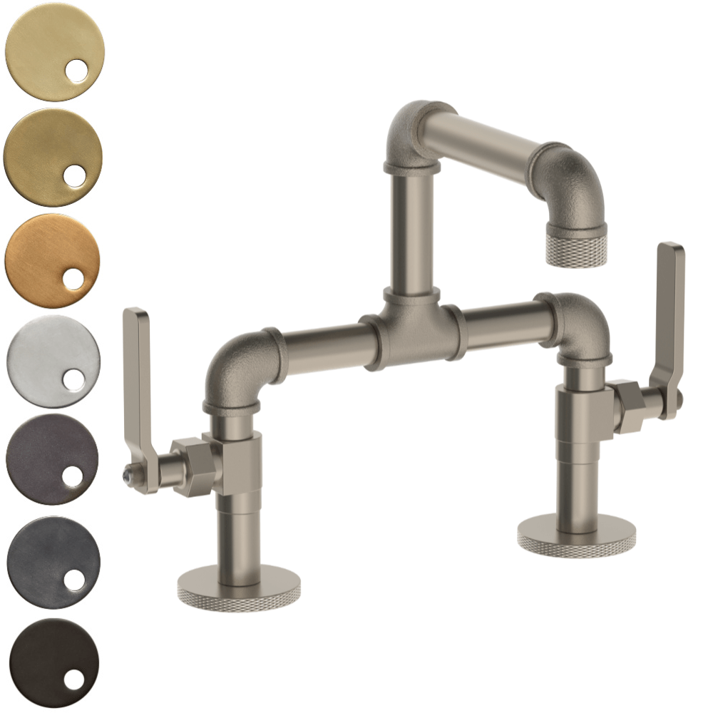 The Watermark Collection Basin Taps Polished Chrome The Watermark Collection Elan Vital  Basin Tap with 165mm Swivel Spout