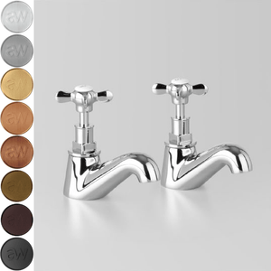 Astra Walker Basin Taps Astra Walker Olde English Pillar Tap Set