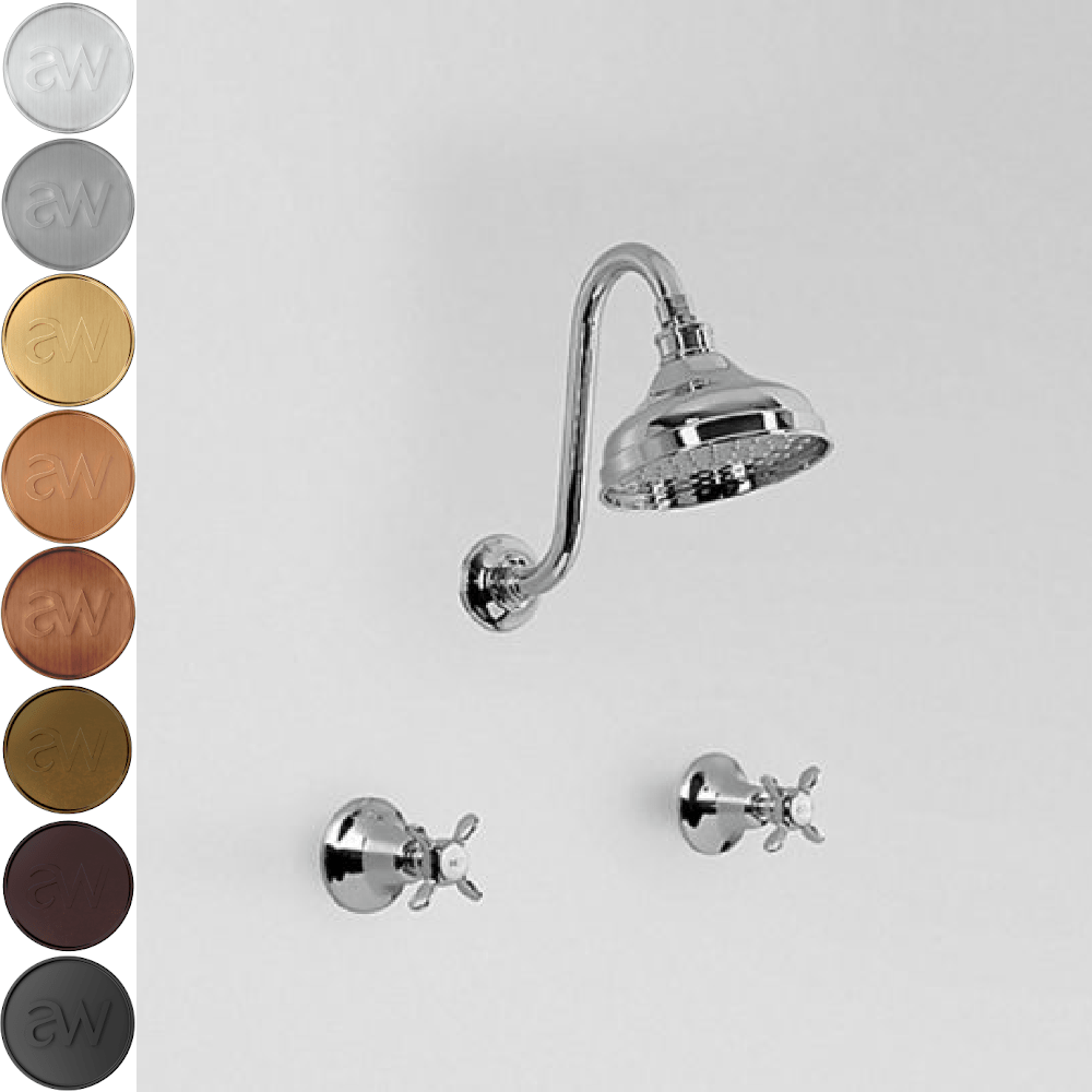 Astra Walker Showers Astra Walker Olde English Shower Set with 150mm Rose