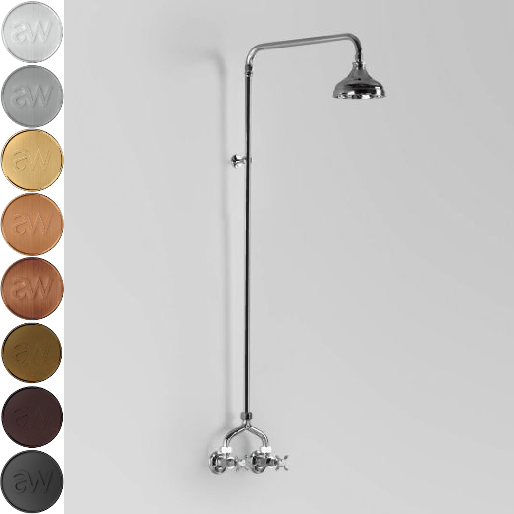 Astra Walker Showers Astra Walker Olde English Exposed Shower Set with Taps