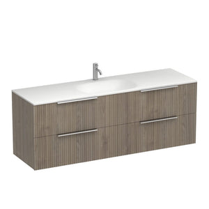 Progetto Vanity Forma Spio 1500 4 Drawer Vanity Centre Basin