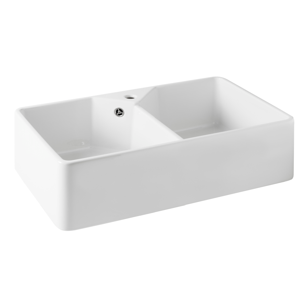 Blanco Kitchen Sinks Hafele Home Farmhouse Double Butler Sink | 800mm