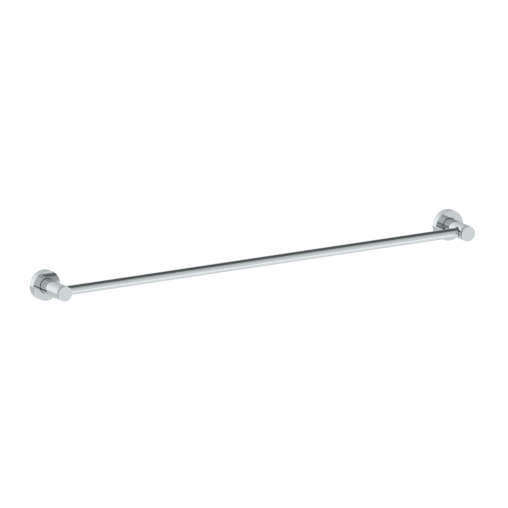 The Watermark Collection Bathroom Accessories Polished Chrome The Watermark Collection Titanium Towel Rail 762mm