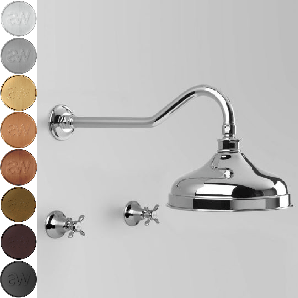 Astra Walker Showers Astra Walker Olde English Shower Set with 200mm Rose