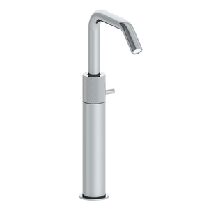 The Watermark Collection Basin Taps Polished Chrome The Watermark Collection Titanium Tall Monoblock Mixer with Angled Spout