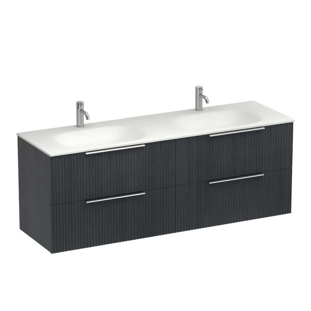 Progetto Vanity Forma Spio 1500 4 Drawer Vanity Double Basin