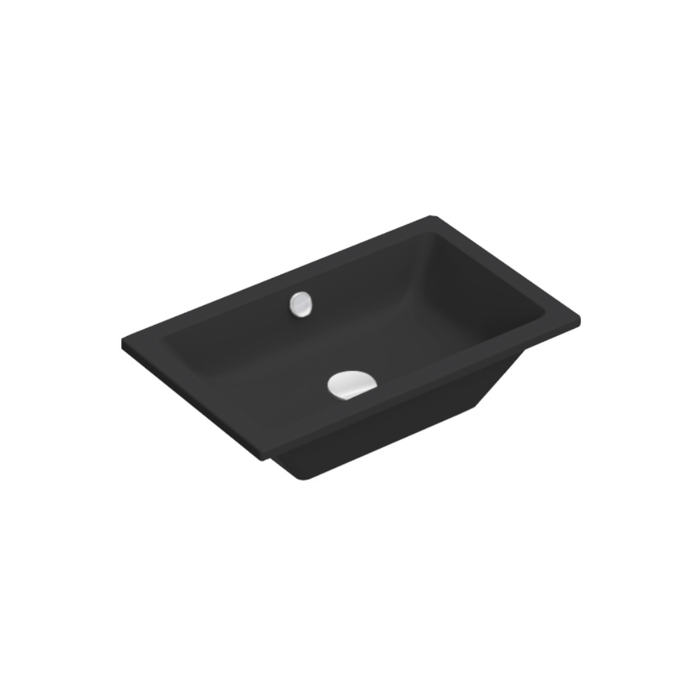 Plumbline Basins Catalano Kube 60 Inset/Undermount Basin | Matte Black