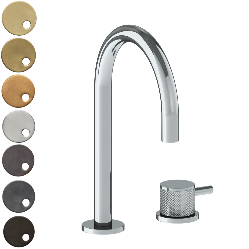 The Watermark Collection Basin Taps Polished Chrome The Watermark Collection Titanium 2 Hole Basin Set