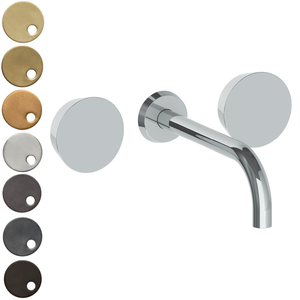 The Watermark Collection Basin Taps The Watermark Collection Zen Wall Mounted 3 Hole Basin Set with 212mm Spout