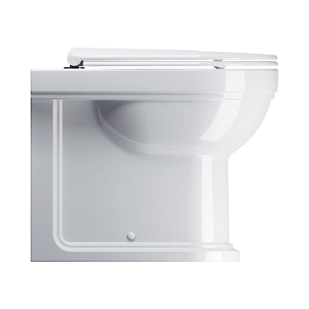 Plumbline Toilet Catalano Canova Royal Floor Mount Toilet with White Seat