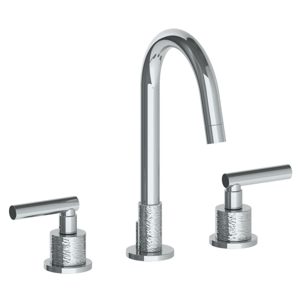 The Watermark Collection Basin Taps Polished Chrome The Watermark Collection Sense 3 Hole Basin Set | Lever Handle