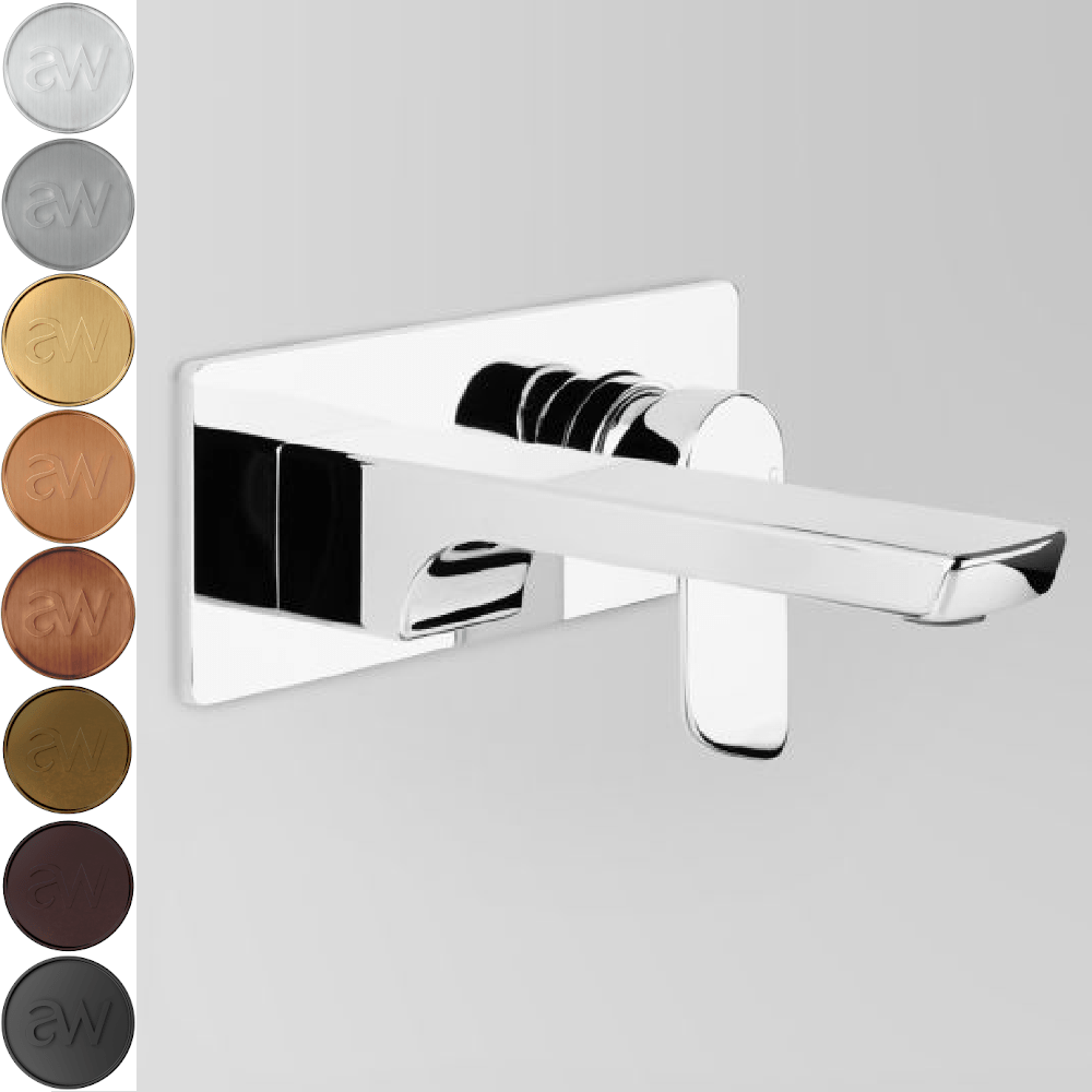 Astra Walker Basin Taps Astra Walker Jonas Wall Set on Backplate