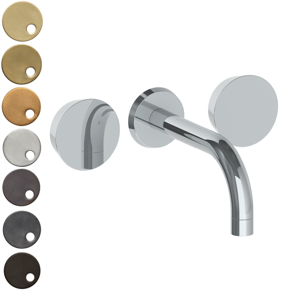 The Watermark Collection Bath Taps The Watermark Collection Zen Wall Mounted 3 Hole Bath Set