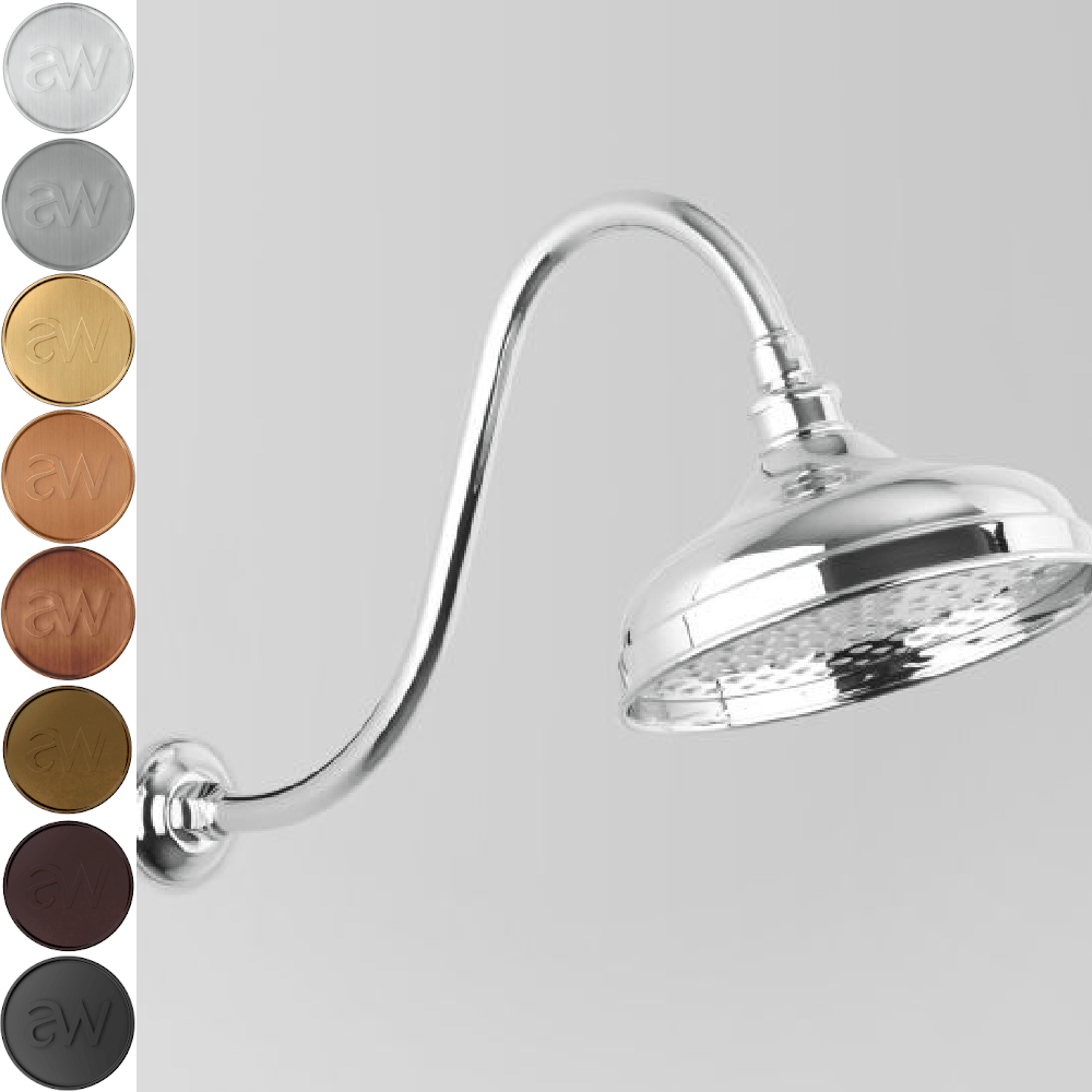 Astra Walker Showers Astra Walker Olde English Wall Mounted Shower with 200mm Rose