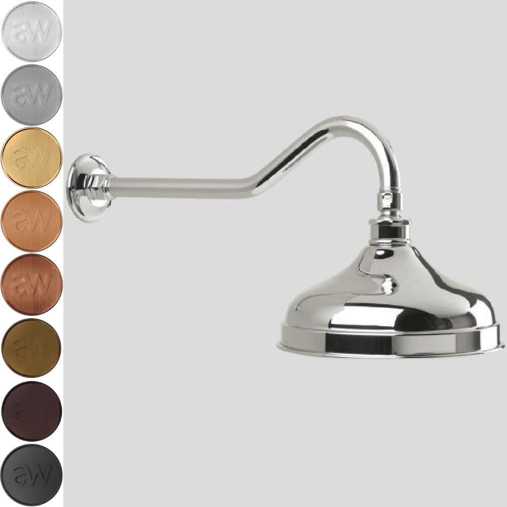 Astra Walker Showers Astra Walker Olde English Wall Mounted Shower with 200mm Rose