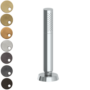 The Watermark Collection Showers Polished Chrome The Watermark Collection Zen Hob Mounted Pull Out Slimline Hand Shower