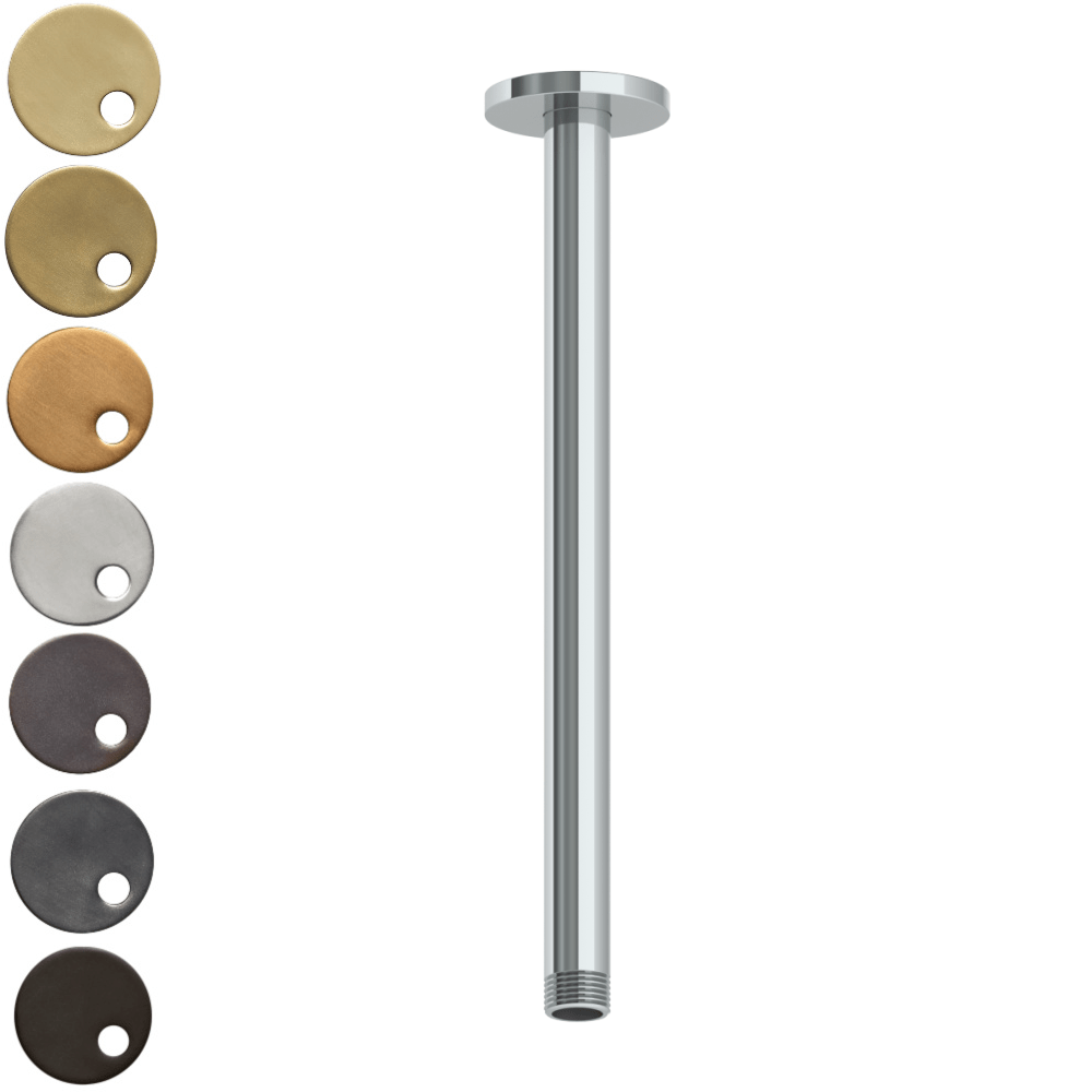 The Watermark Collection Showers Polished Chrome The Watermark Collection Sense Ceiling Mounted Shower Arm 290mm