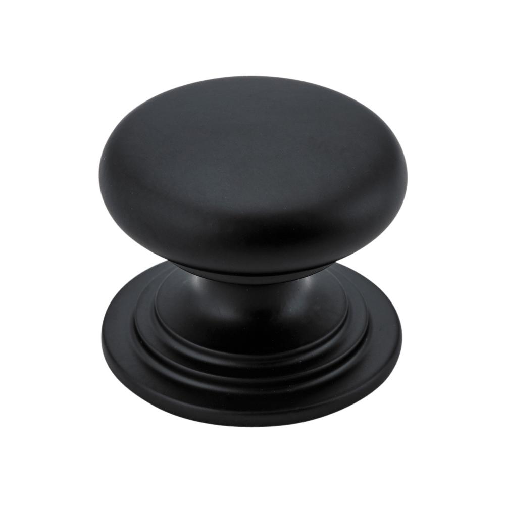 Iver Handles Iver Sarlat Cupboard Knob | Matt Black | 32mm