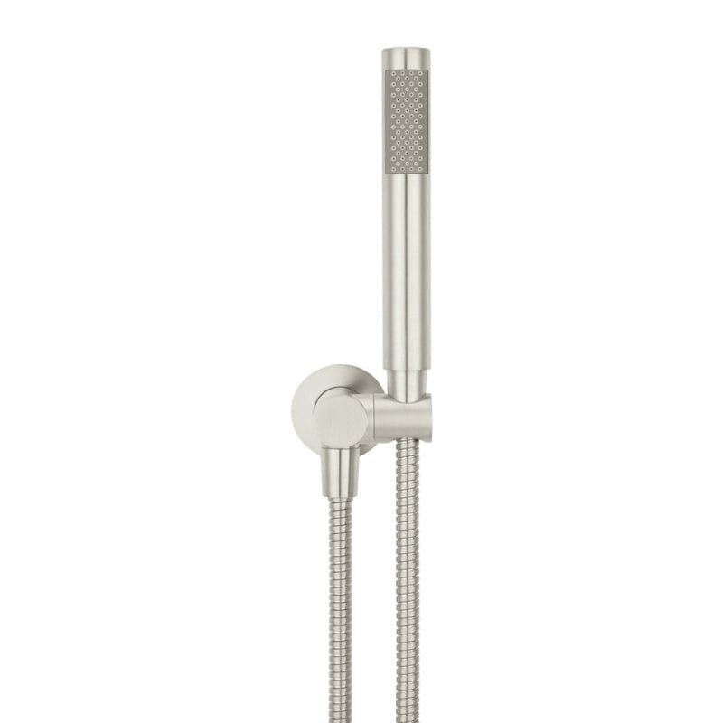 Meir Bathroom tapware Meir Round Single Function Hand Shower on Swivel Bracket | Brushed Nickel