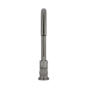 Meir Kitchen Tap Meir Round Gooseneck Kitchen Mixer | Shadow