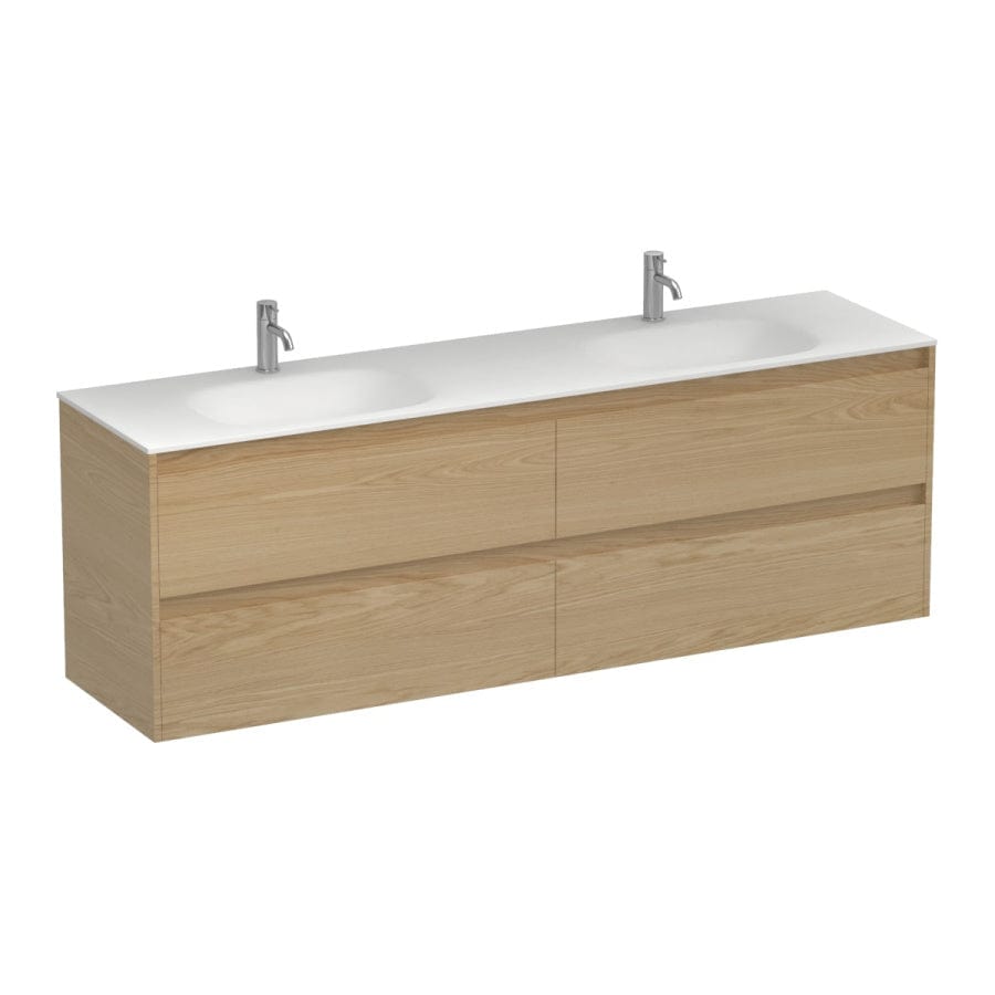 Progetto Vanity Stanza Spio 1800 4 Drawer Vanity Double Basin