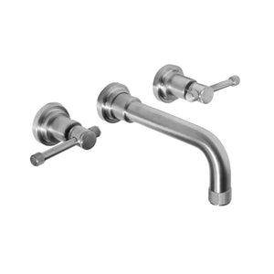 Plumbline Basin Taps Nicolazzi Arena 3 Hole Wall Mount Basin Mixer