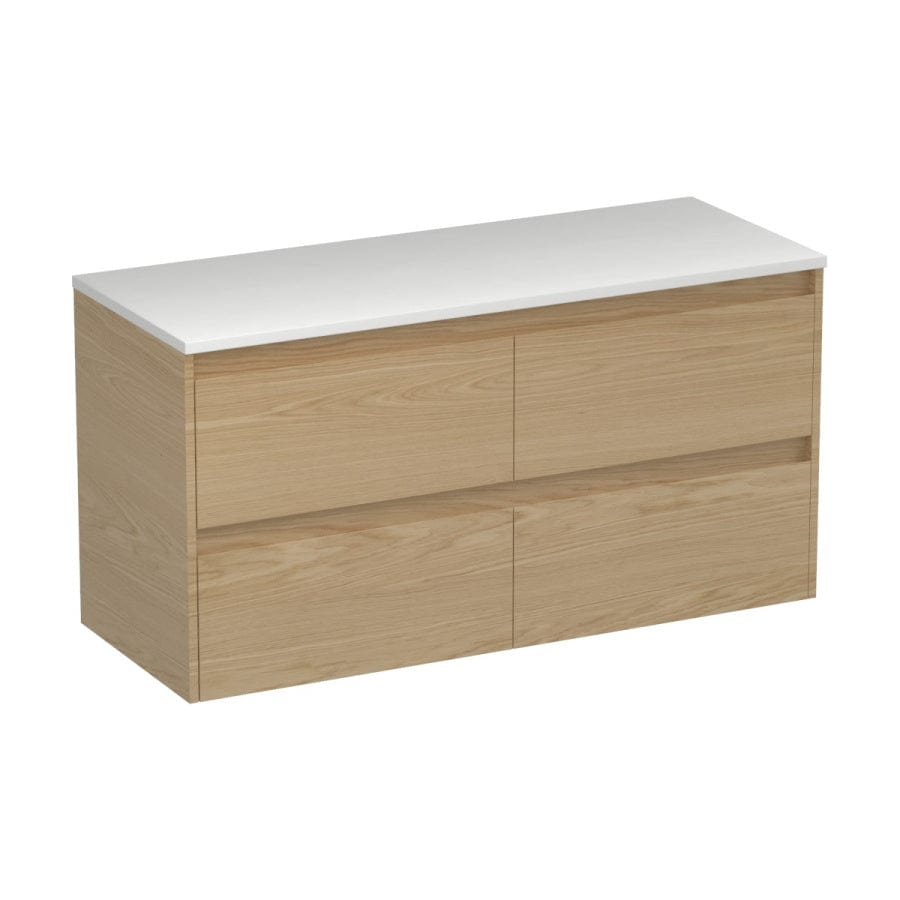 Progetto Vanity Stanza Opaco 1200 4 Drawer Vanity