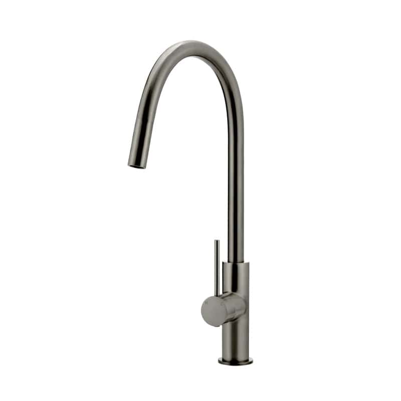 Meir Kitchen Tap Meir Round Piccola Pull Out Kitchen Mixer | Shadow