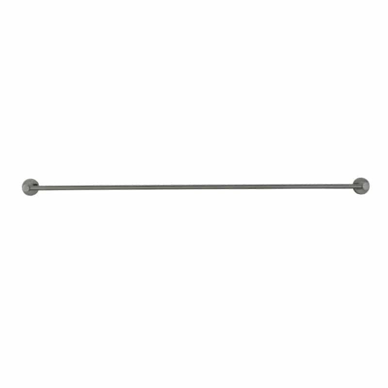 Meir Bathroom Accessories Meir Round Single Towel Rail 600mm | Shadow