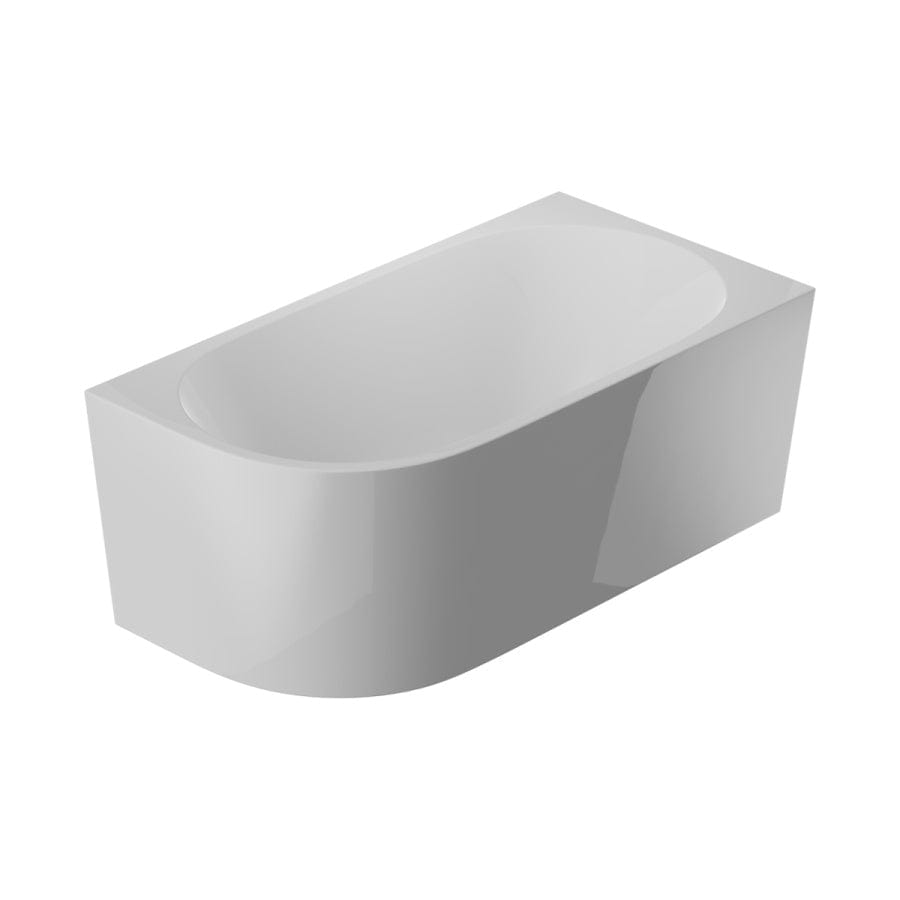 Plumbline Bath Tondo 1500 Right Corner Back to Wall Bath