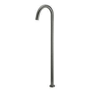 Meir Freestanding Bath Fillers Meir Round Freestanding Bath Spout | Shadow