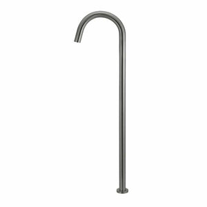 Meir Freestanding Bath Fillers Meir Round Freestanding Bath Spout | Shadow