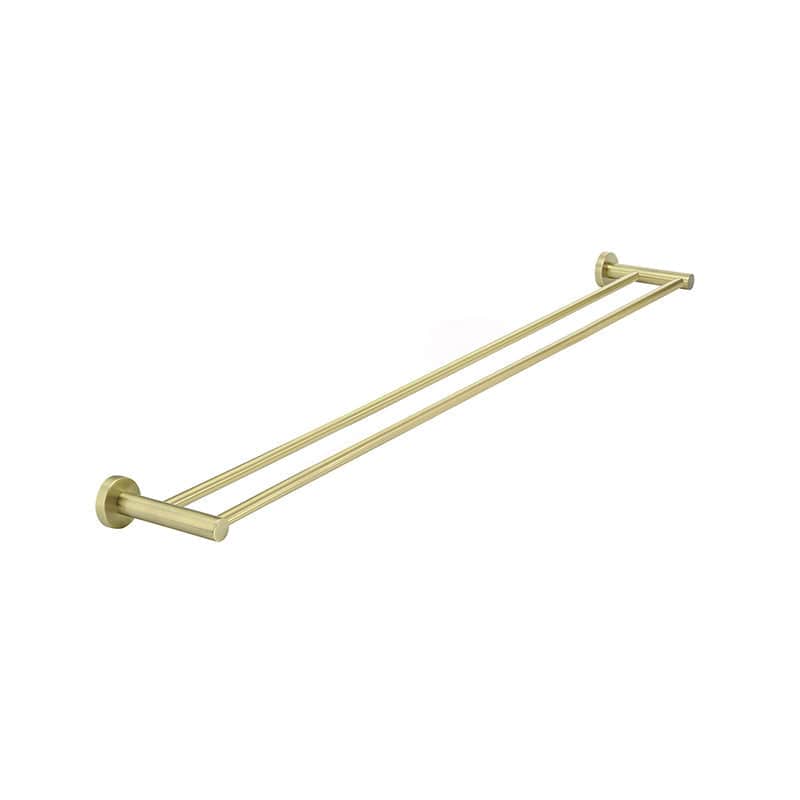 Meir Bathroom Accessories Meir Round Double Towel Rail 900mm | Tiger Bronze