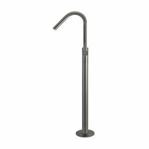 Meir Freestanding Bath Fillers Meir Round Freestanding Bath Spout & Hand Shower | Shadow