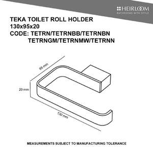 Heirloom Toilet Roll Holders Heirloom Teka Toilet Roll Holder | Chrome