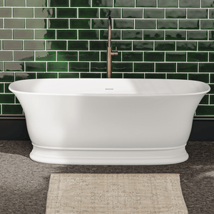 Plumbline Bath McKinley Pearl 1550 Freestanding Bath