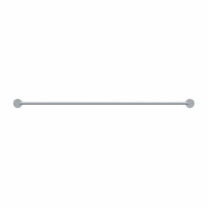 Meir Bathroom Accessories Meir Round Double Towel Rail 900mm | Chrome