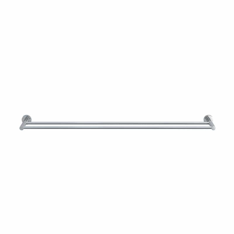 Meir Bathroom Accessories Meir Round Double Towel Rail 900mm | Chrome