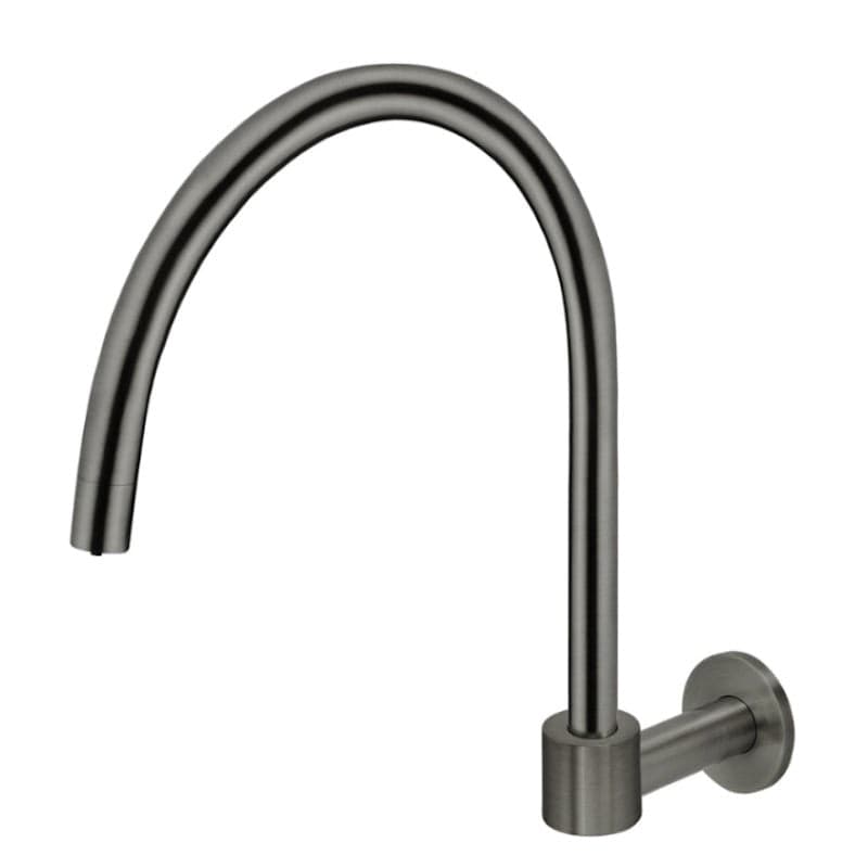 Meir Spouts Meir Round High-Rise Swivel Wall Spout | Shadow