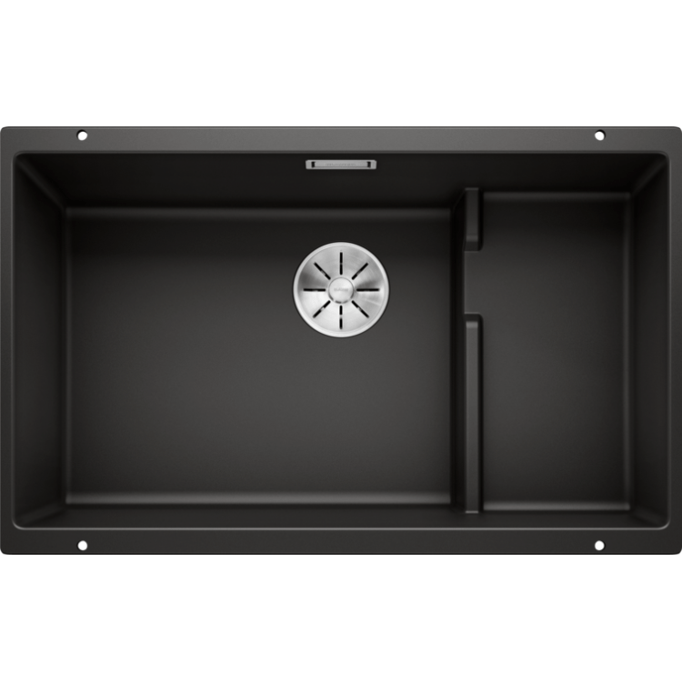 Blanco Kitchen Sinks - Granite Blanco Silgranit Subline 700-U Single Sink | Black