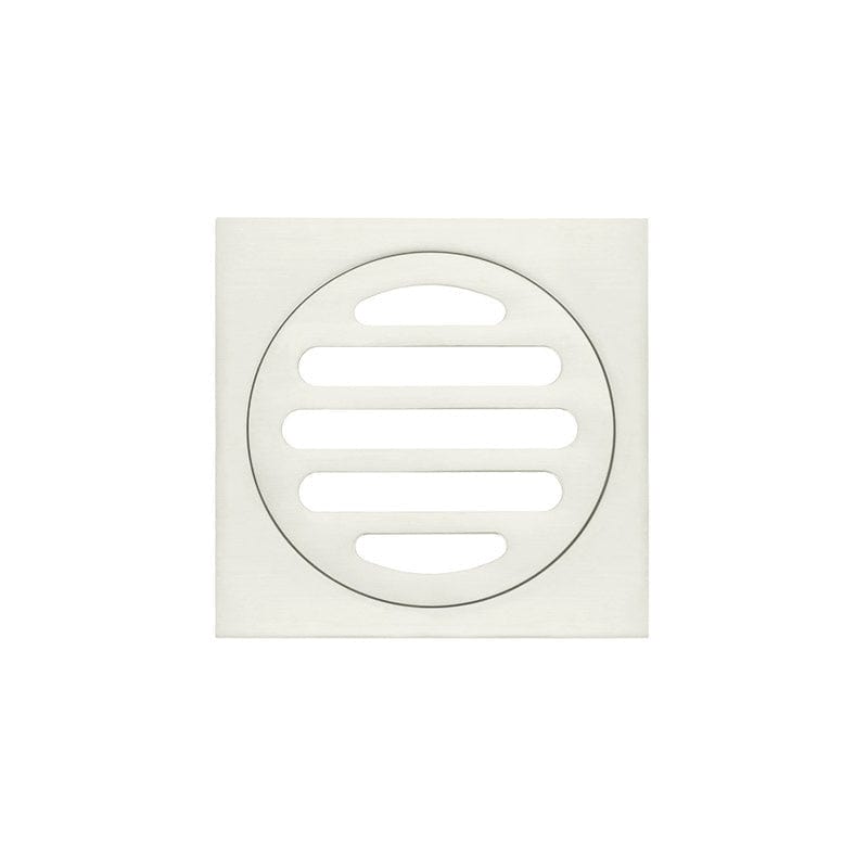 Meir Bathroom Accessories Meir Square Floor Grate Shower Drain | Brushed Nickel