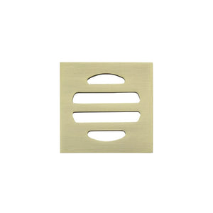 Meir Bathroom Accessories Meir Square Floor Grate Shower Drain | Tiger Bronze