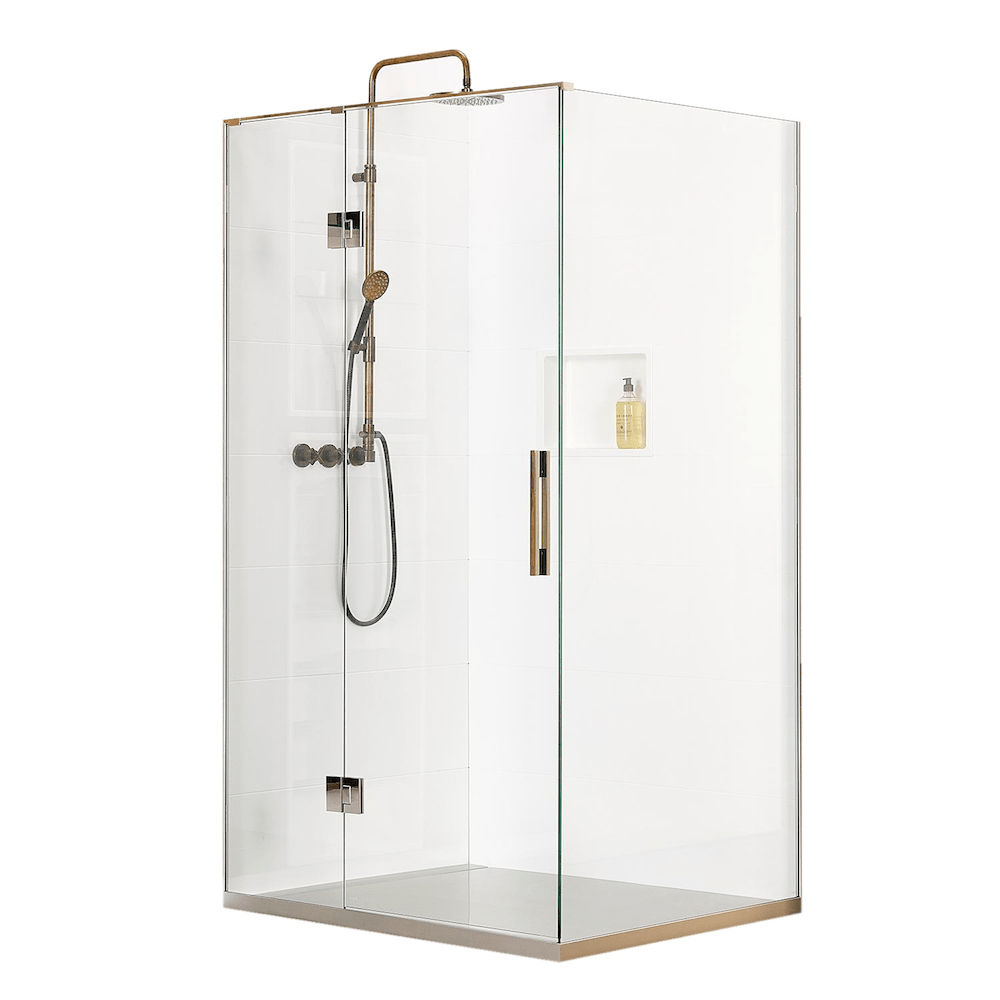 Atlantis Showers Atlantis Linea Quattro Dublin 2-Walled Shower | 900 x 900mm