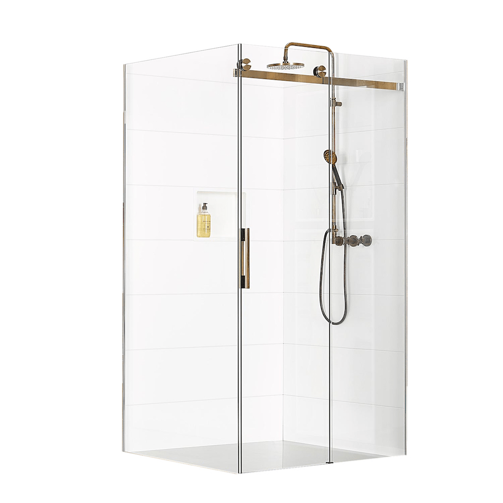 Atlantis Showers Atlantis Linea Quattro Vancouver 2-Walled Shower | 1400 x 1000mm