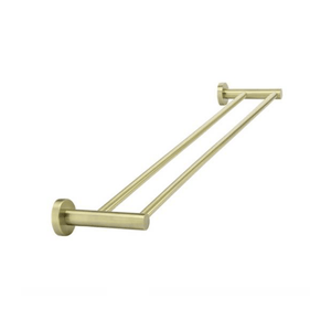 Meir Bathroom Accessories Meir Round Double Towel Rail 600mm | Tiger Bronze