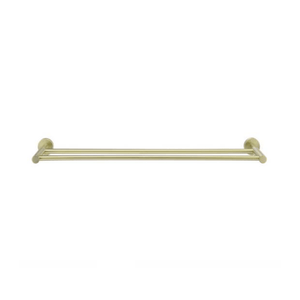 Meir Bathroom Accessories Meir Round Double Towel Rail 600mm | Tiger Bronze