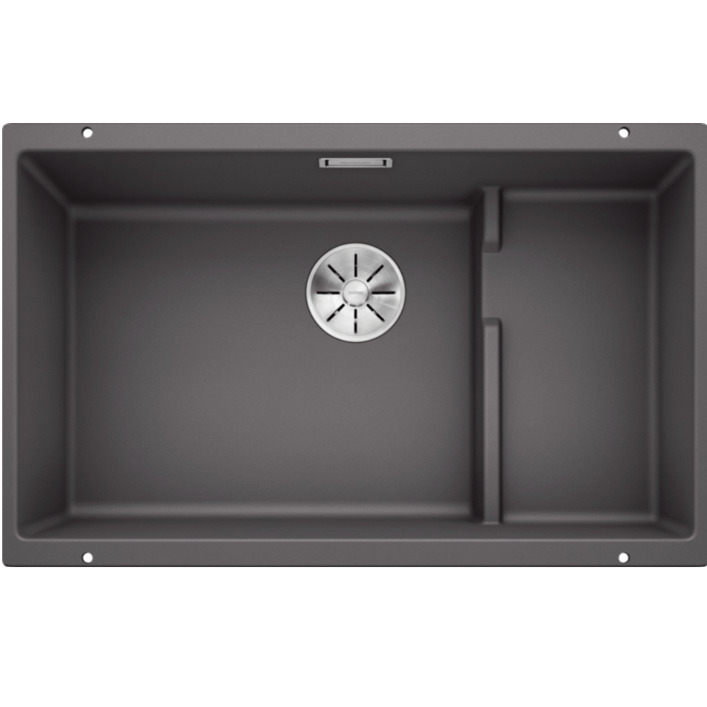 Blanco Kitchen Sinks - Granite Blanco Silgranit Subline 700-U Single Sink | Rock Grey
