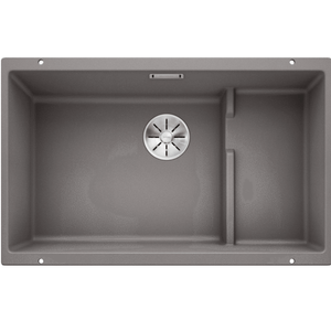 Blanco Kitchen Sinks - Granite Blanco Silgranit Subline 700-U Single Sink | Alu-Metallic