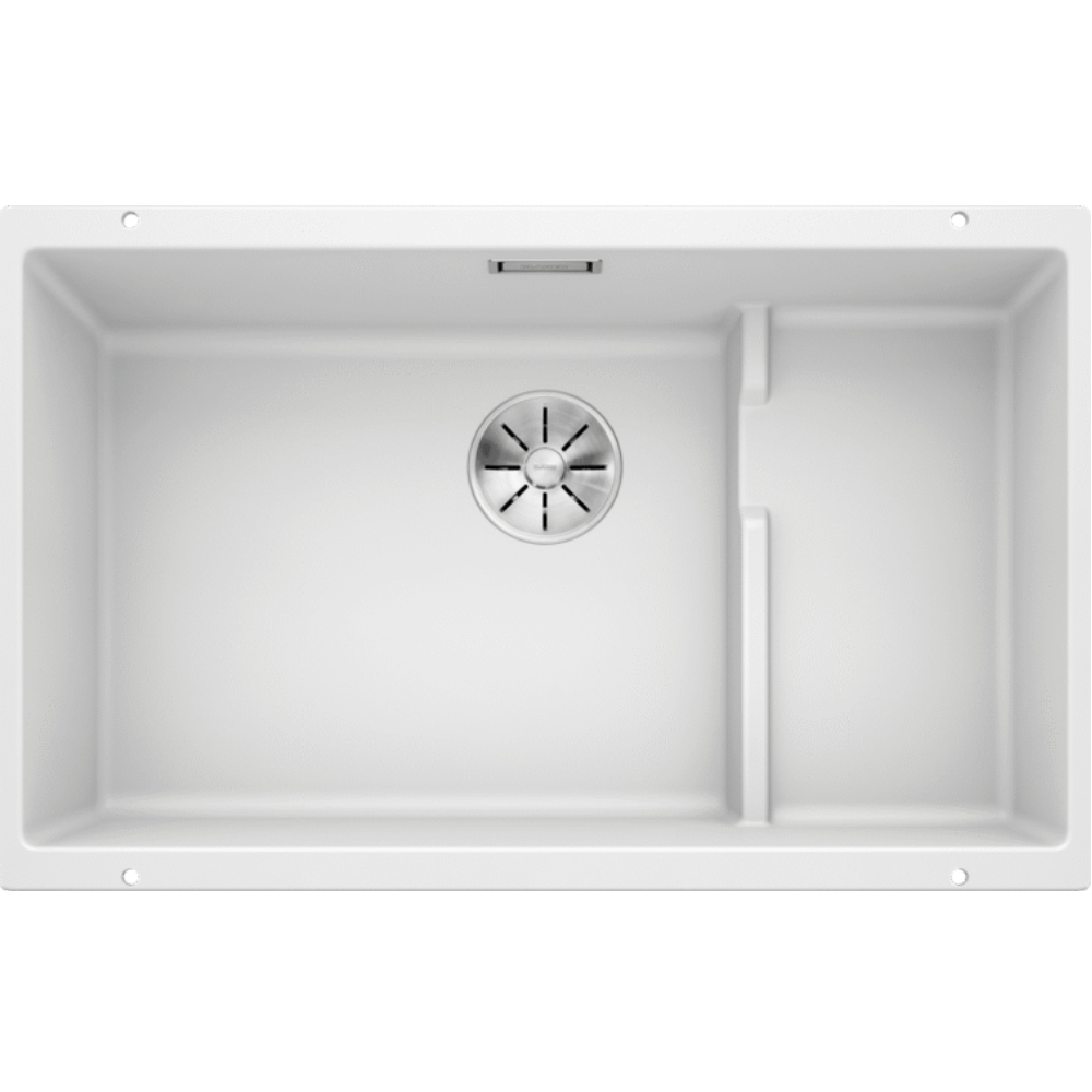 Blanco Kitchen Sinks - Granite Blanco Silgranit Subline 700-U Single Sink | White